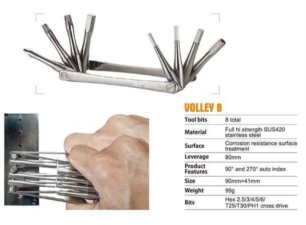 Airsmith Miniverktøy 8 Full Hi strength SUS420 Stainless steel